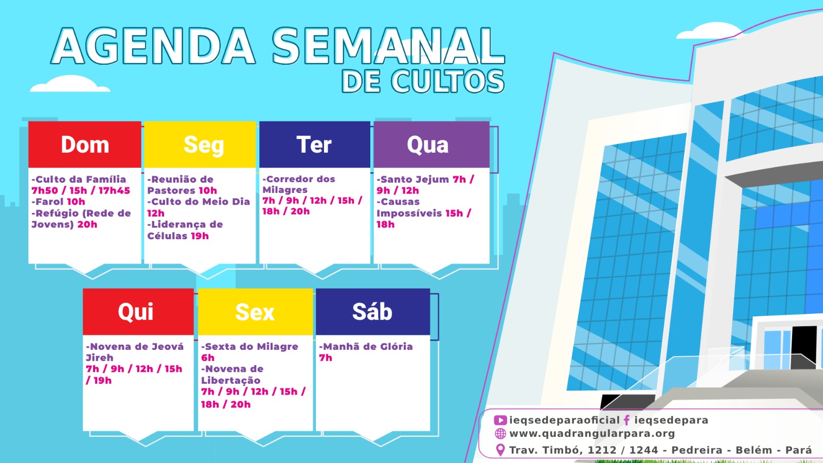 Igreja Quadrangular Sede Estadual Pedreira em Belém — foto 2